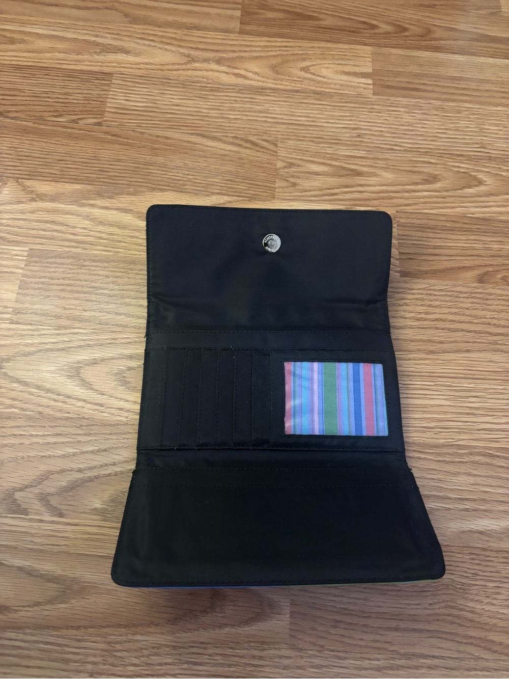 Kate Spade New York Vintage Striped Canvas Wallet - Picture 6 of 8
